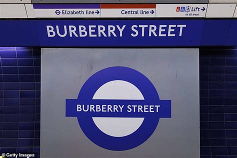 bond street station burberry|Burberry train station stunt.